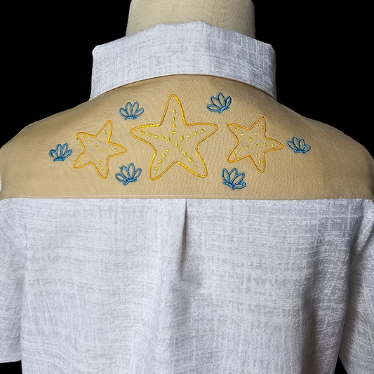 Sand Star Button Up